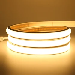 High-Density Flexible Waterproof COB LED Neon Strip Light - Customizable Length, 320 LEDs - 12V 6m (Warm white)