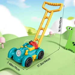 Electric Bubble Machine Cart for Kids - Perfect Outdoor Party Toy (Model 2)