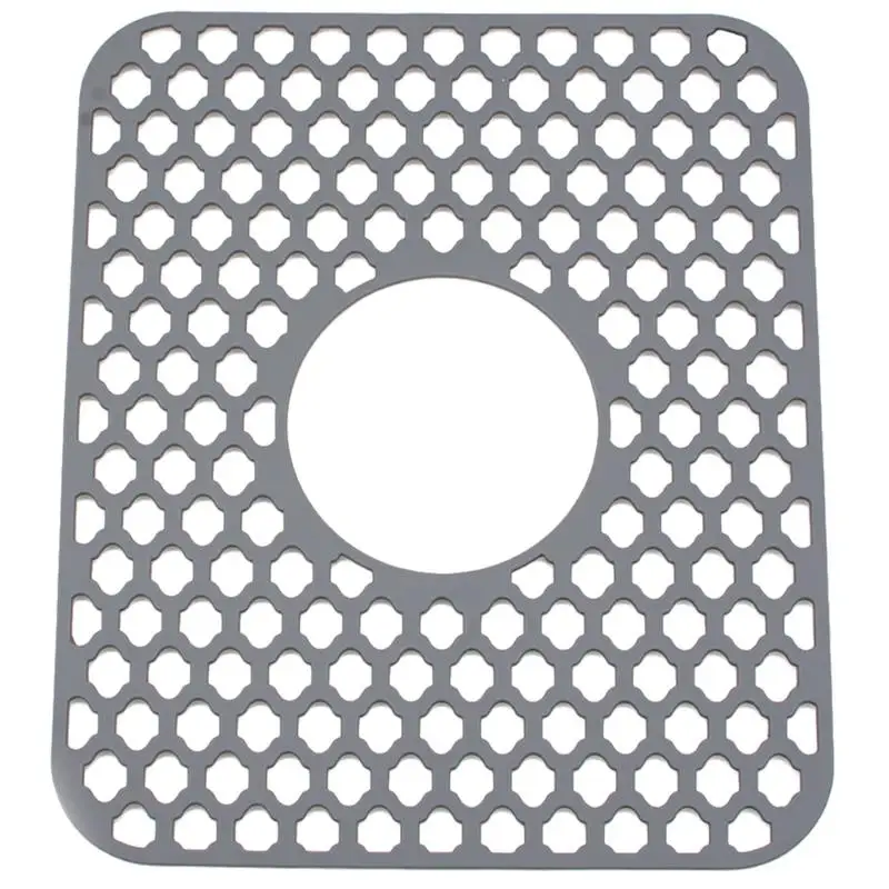 

Kitchen Sink Mat Silicone Protector Fast Draining Mat Dishes Drain Mat Sink Drain Pad Anti Scratch Filter Pad Bar Counter Pad