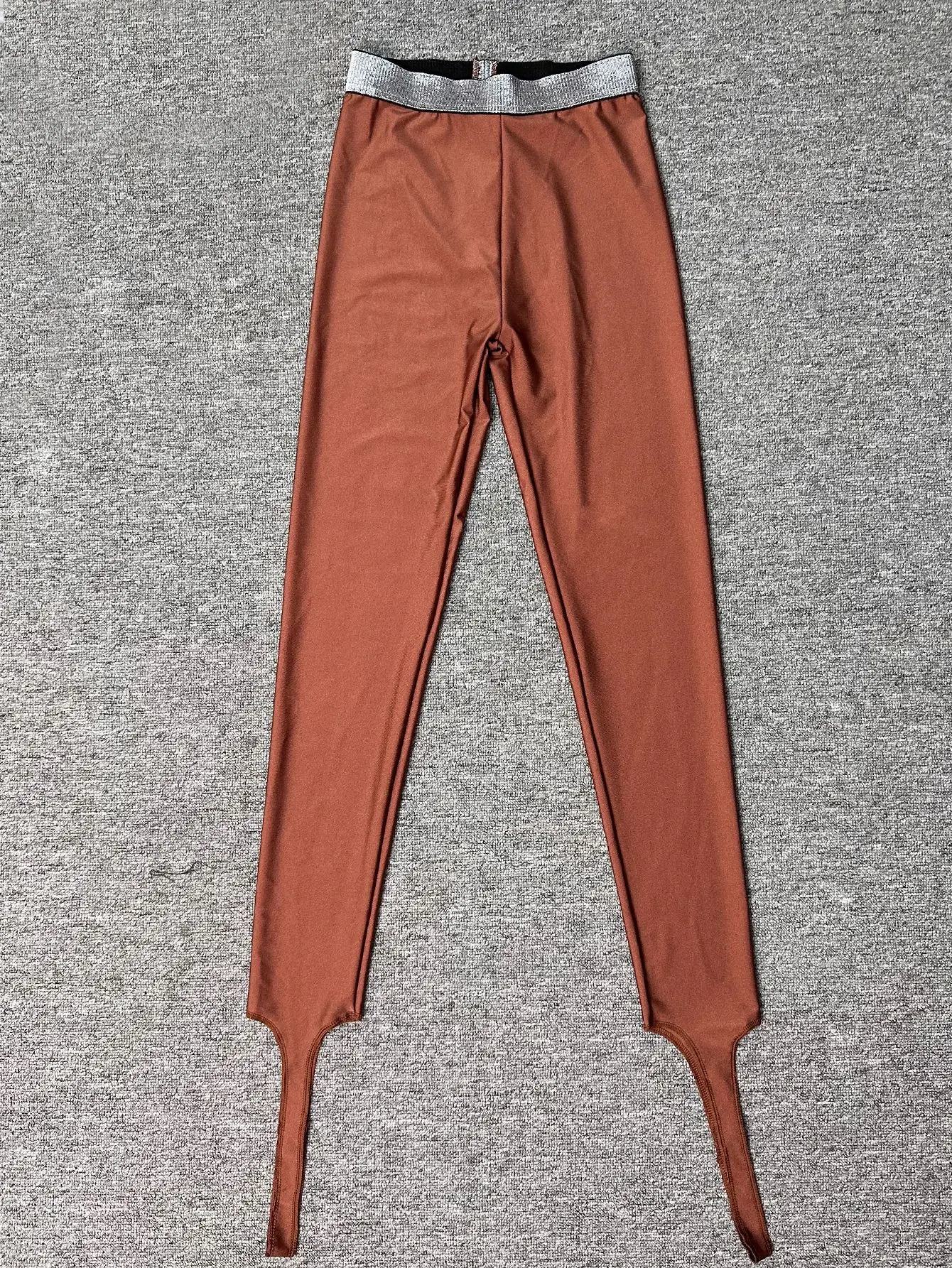 Glänzende Leggings Sexy Schimmernde Steigbügel-Leggings Pailletten-Yogahosen Rave-Party-Outfits, Sexy Transparente Strumpfhosen Party Club – Detail 3