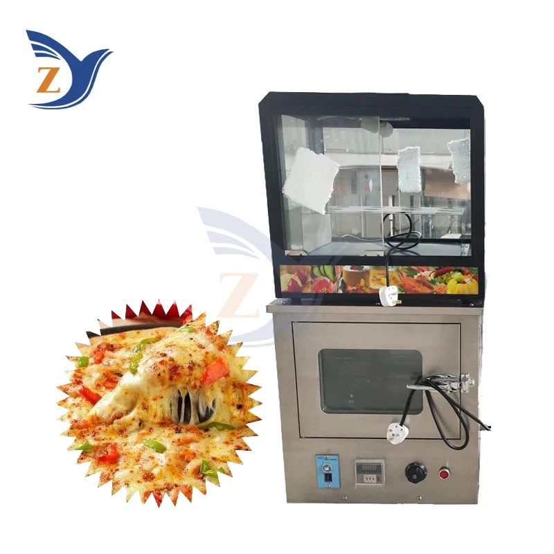 Pizza Machine Oven Hand-held Cone All-in-one Rotary Commercial Forming Factory Direct Sale Hand-held Insulation Display Cabinet 4