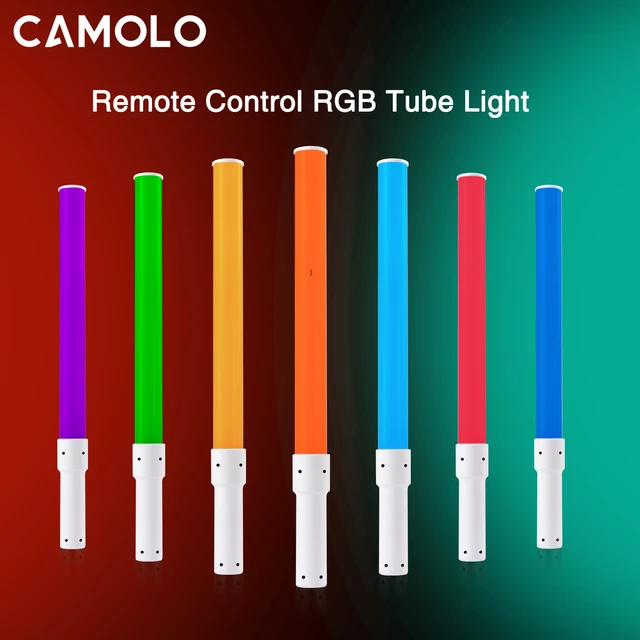 50cm 8W RGB Stick Licht Zauberstab Leichte Handheld Rohr Licht Led