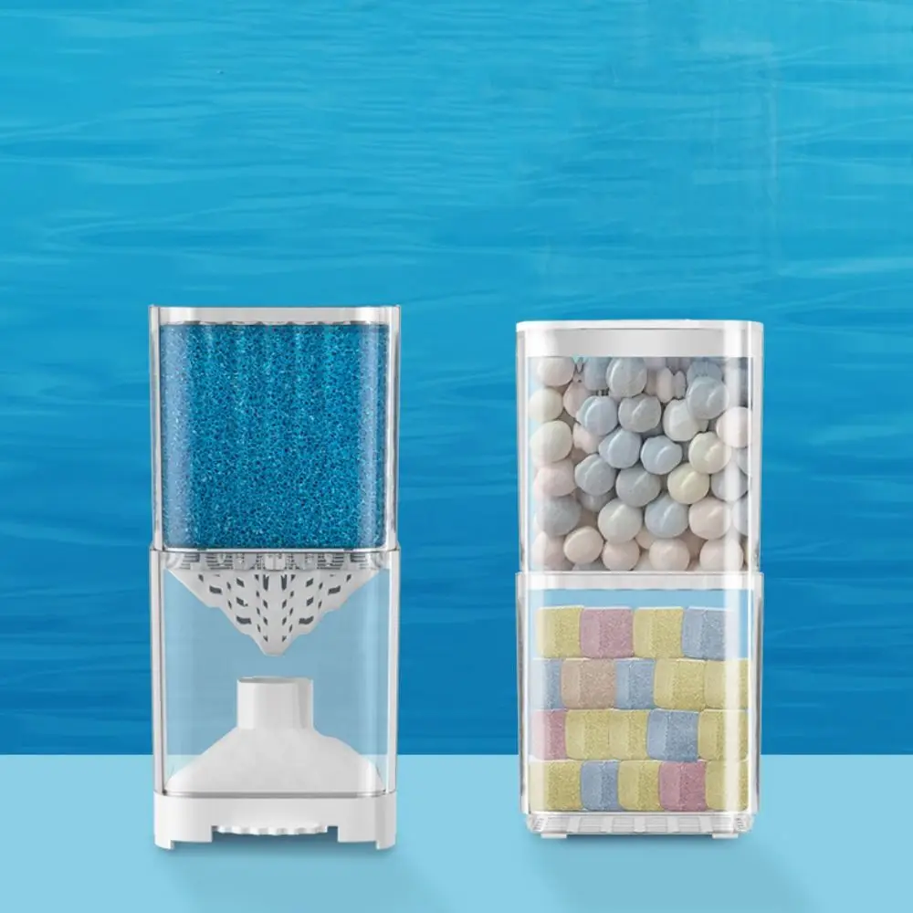 Mute Fish Tank Submersible Filter Plastic Built-in Filter Water Purification Removable Water Circulation Pump Suction Toilet 2