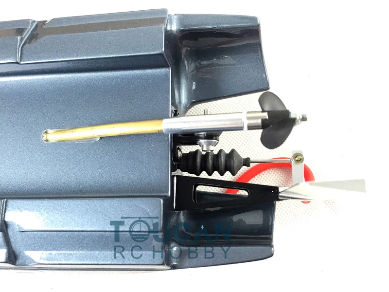 M380 Fiber Glass Gray Electric Racing PNP RC Boat Boy Outdoor Gift W/ Motor Servo ESC TH02615-SMT7 6