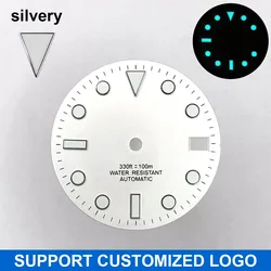 Customizable 28.5mm Luminous GMT Dial with Logo/Name Personalization - Ideal - 28.5mm (11)