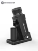 STARSEEKER E55 Electric Coffee Grinder 55MM Espresso Cone burr Stepless Fineness Adjustment Cold Brew Bean Grinder Black Sliver 4