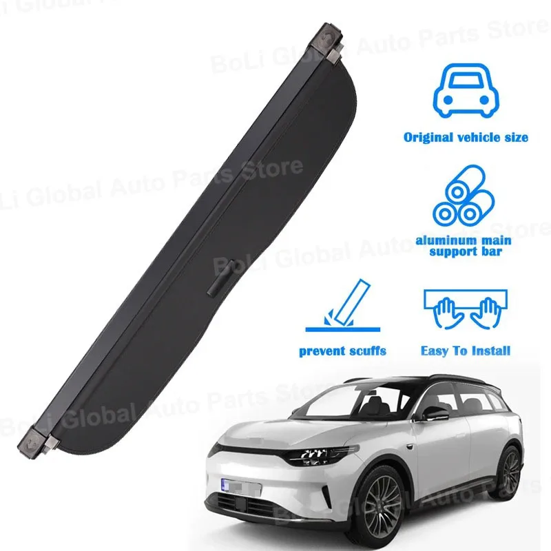 C10l Parcel Rack For Leapmotor C11/C10 Cargo Cover Trunk Retractable Parcel Rack ...