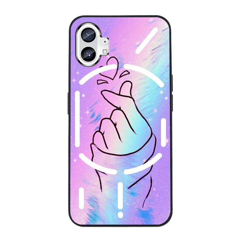 Sleek Black Silicone Bumper Phone Case Cover