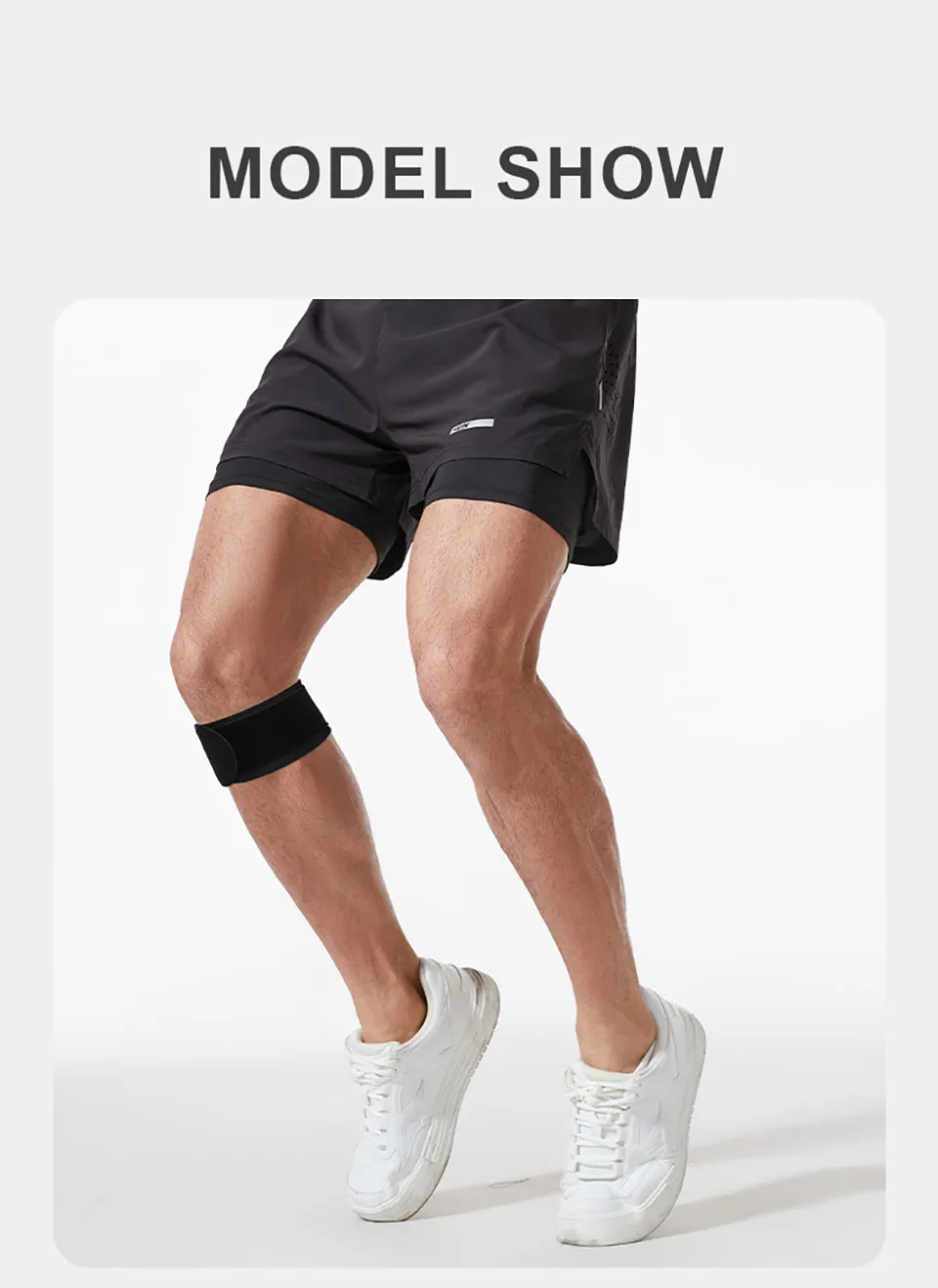 GTUBIKE 1 Stück Ultraleichter Silikon-Kniescheibenschutz Komfortabler Kniegelenkschutz für Laufen Fitness Ballsport Sportliche Kniebandage – Detail 10