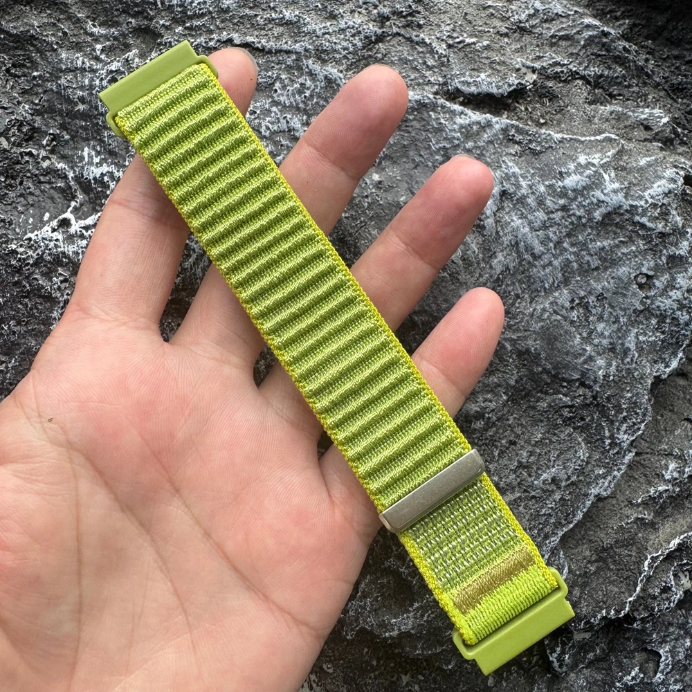 Breathable Nylon Sports Watch Strap, 20mm