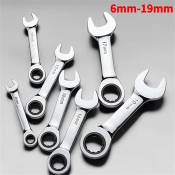 6–19mm Stubby Ratchet Wrench 1