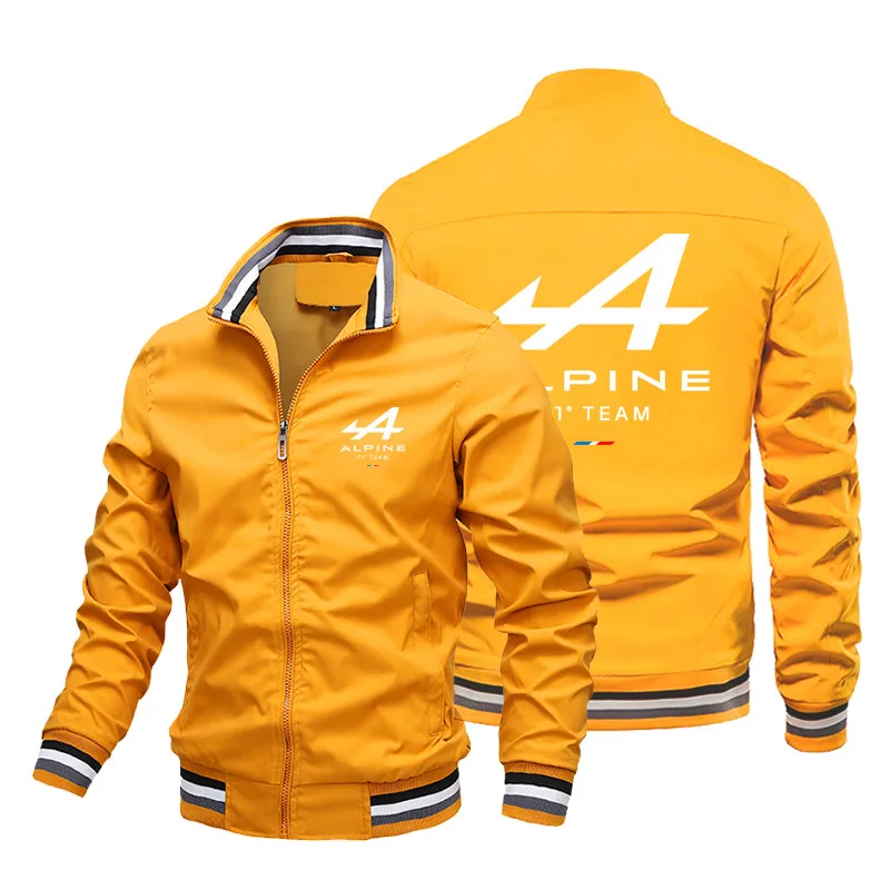 Sports Jacket Men New Fashion Harajuku Casual Car Motorcycle Racing Zippered Windproof Baseball