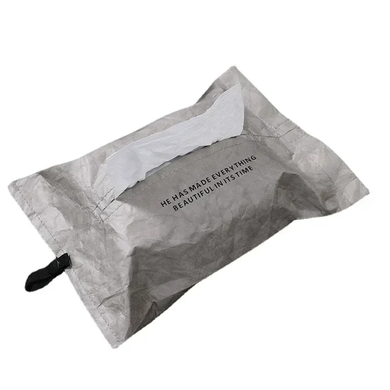 Linen Cloth Art Tissue Box Holder Car Tissue Holder Desk Table Napkin Holder Home Decor Handkerchief Box Gift Tissue Holder