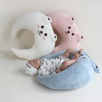 New Baby Sleeping Throw Pillow Kids Cute Tummy Pillow Newborn Cushion Boy Girl Soft Cotton Pillow 2