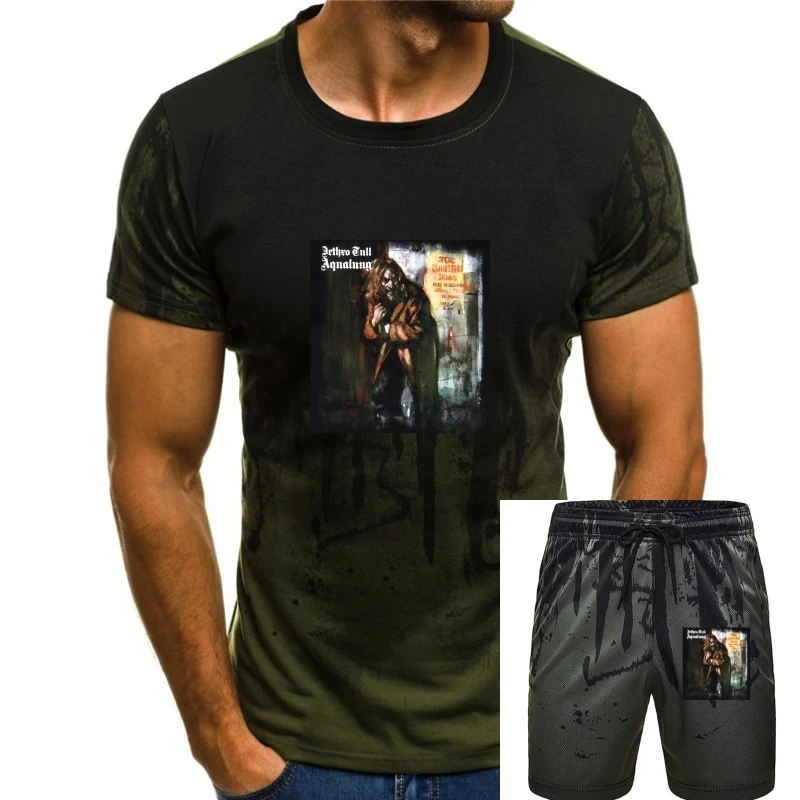 Jethro Tull T-Shirt Aqualung Da Uomo Nera