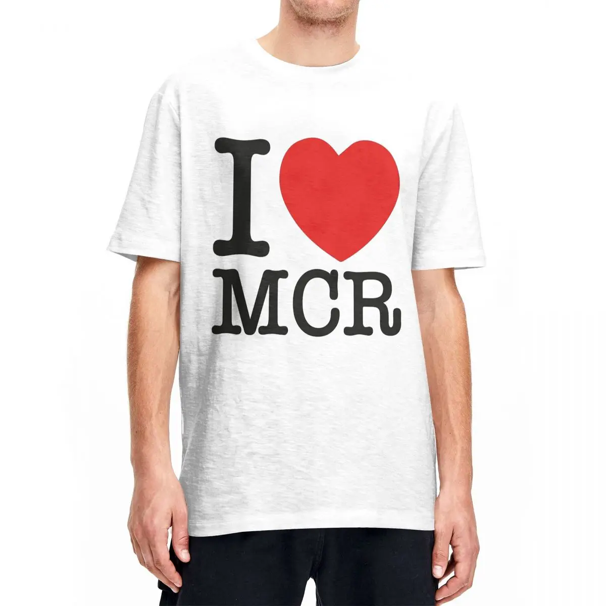 Mens T-Shirt I Love MCR Print T-Shirts Fashion My My