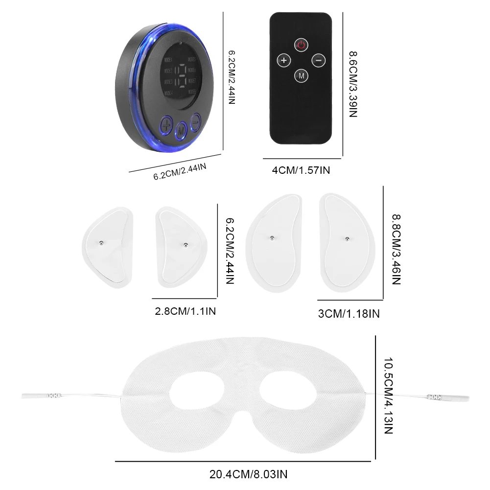 EMS Facial Massager Current Muscle Stimulator Anti-Wrinkle Facial Lifting Device USB Charging Face Tightening Tool for Neck Face 6