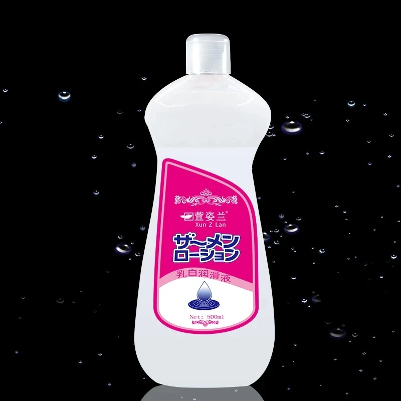 500ML Lubricant Sex Cream Super Capacity Viscous Lube Water Based Sex Massage Oil Anal Adult Masturbation Toy Couple Game