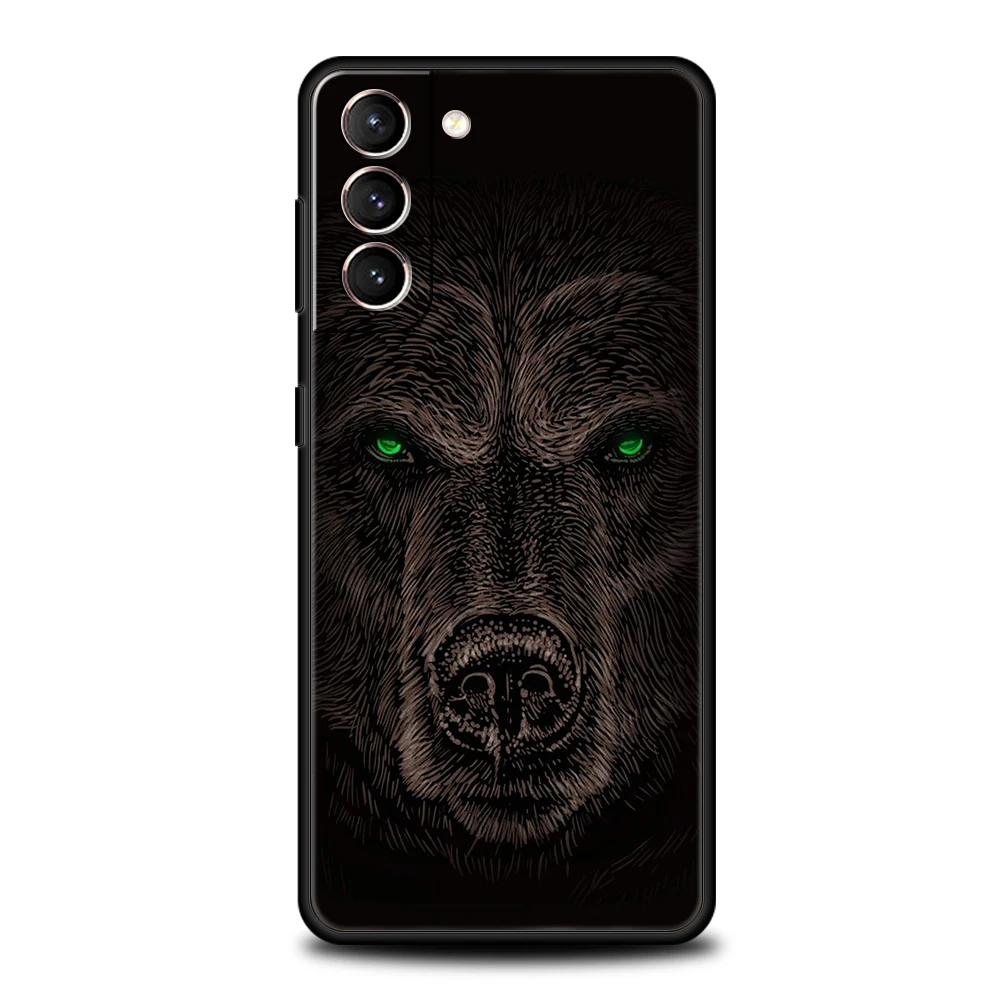 Whimsical Cartoon Bear Design Phone Case Cover
