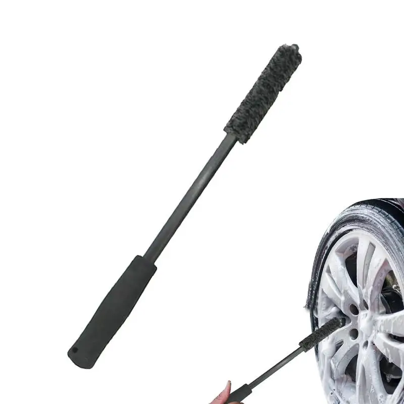 

Wheel Brush Easy Reach Wheel And Rim Detailing Brush Long Soft Bristle Car Wheel Brush Rim Tire Detail Brush Use For Wheels Rims