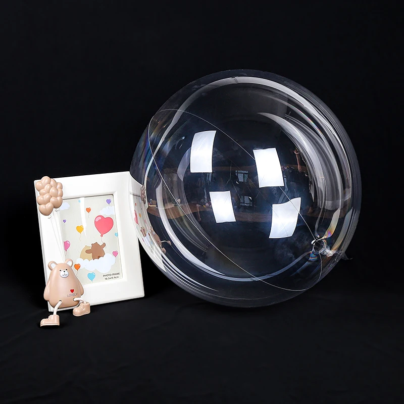  Globos de burbujas Bobo de 36 pulgadas, 8 globos transparentes  Bobo, globo de burbujas grandes transparentes para decoración de Navidad,  boda, fiesta de cumpleaños : Juguetes y Juegos