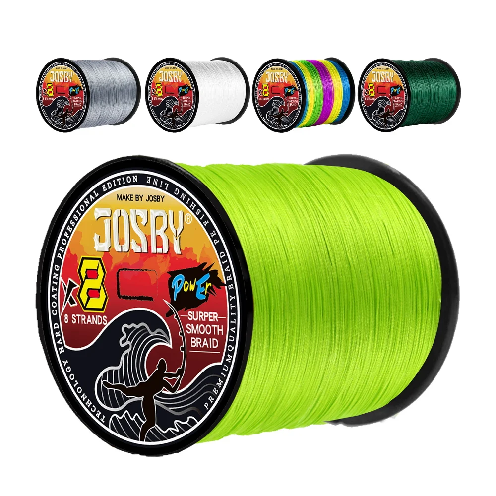 

JOSBY 8 плетеная рыболовная леска 300 м 500 м 8 жил многонитевая леска для ловли карпа для морской соленой воды японские товары новинка