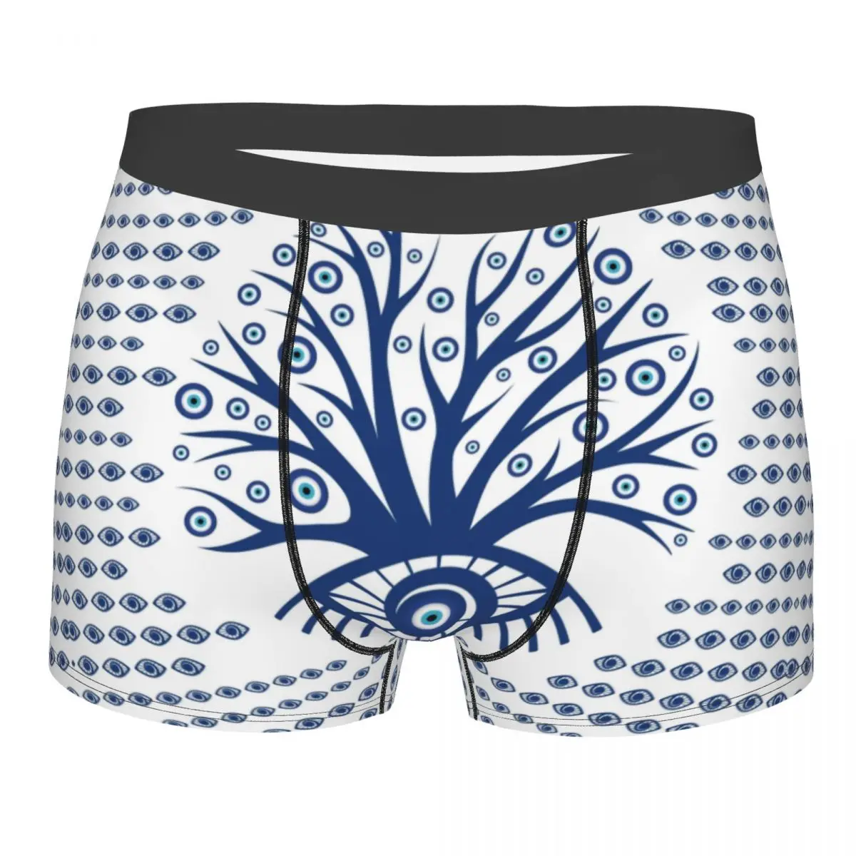 

Сексуальное нижнее белье для мужчин, греческие боксеры «сглаза», «мат-Аки», матиазма, «Мистик», «Древо жизни», дышащие шорты, трусы