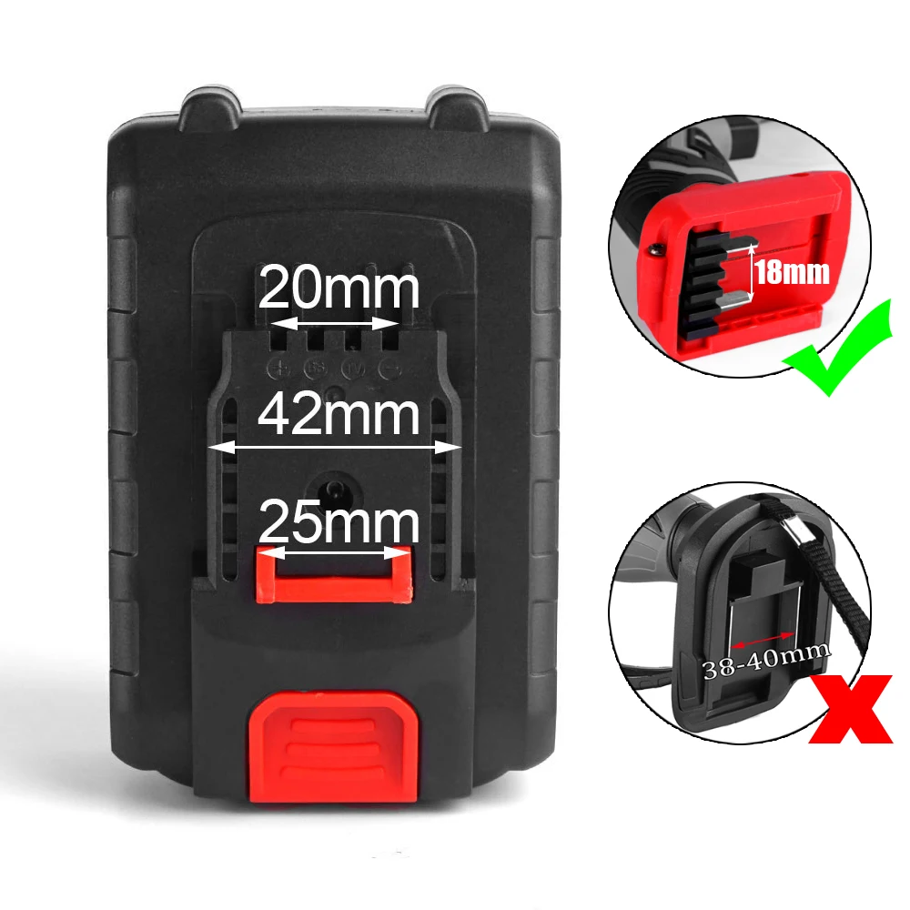 88VF Rechargeable 7500mAh Lithium Ion Battery Electric Saw Wrench Cordless Reciprocating Saw 36VF 48VF 88VF power tool battery rechargeable lithium batteries