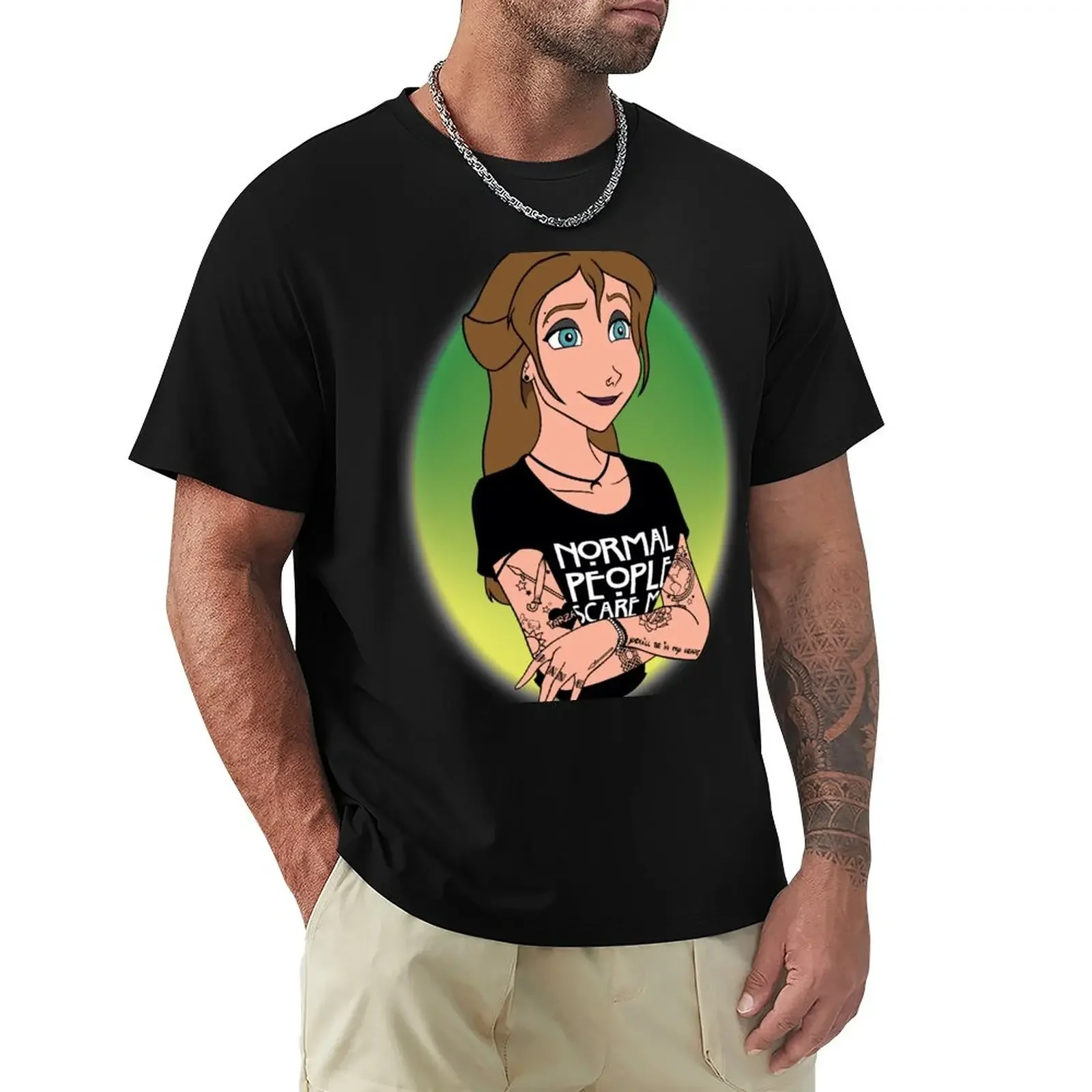 

Punk Jane T-Shirt vintage oversized slim fit t shirts for men
