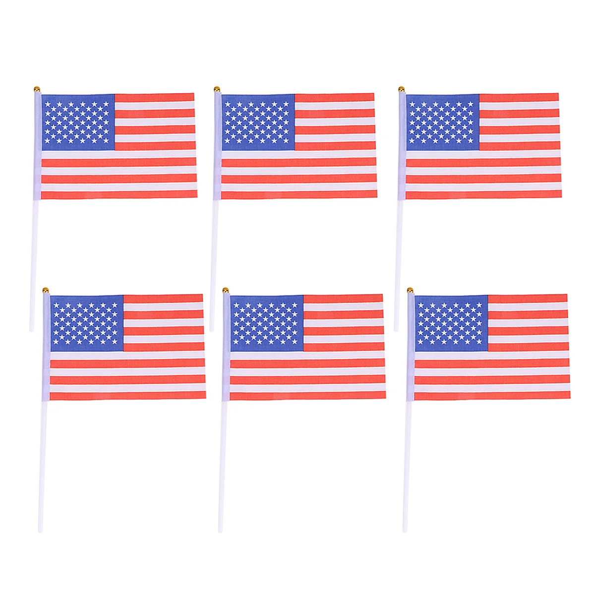 America Hand Held Flags 20pcs Flag on Small Miniature National Flags with Pole for Parades Events Festival Celebrations soldering iron hand held auto send tin gun welding heating repair tools with removable solder wire holder electric tin welder