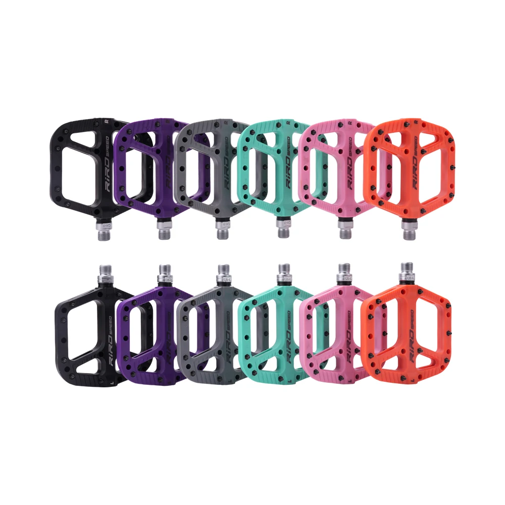 RIRO NL75 Ultralet nylon platform pedal DU+ forseglet leje MTB Road Non-Slip - Image 6