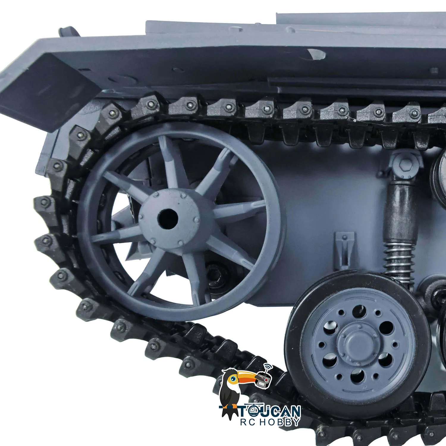 2.4G HENG LONG 1/16 7.0 플라스틱 독일군 3848 360 팬저 III L RTR 무선 조종 모델 군용 RC 탱크 °   터렛 BB 펠릿 TH17340-SMT4