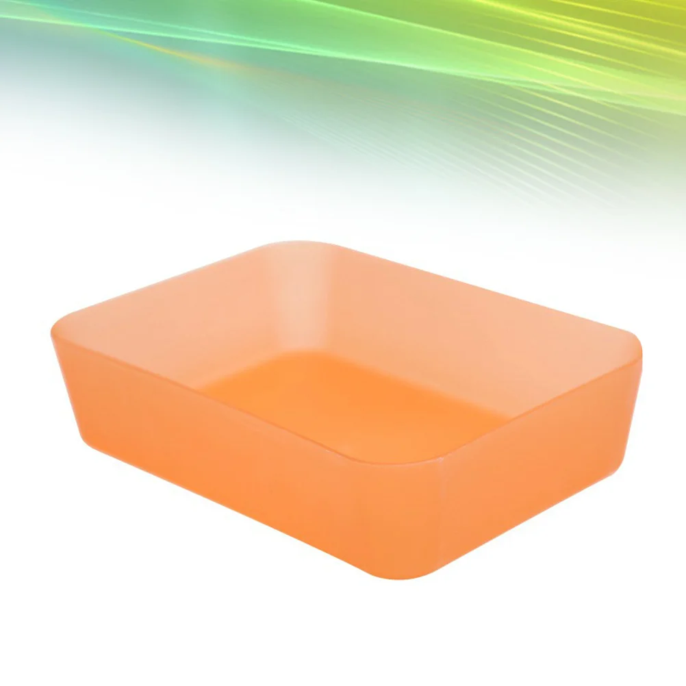 

Drawers Debris Storage Box Multifunctional Plastic Home Office Classification Finishing Box Size S (Orange)