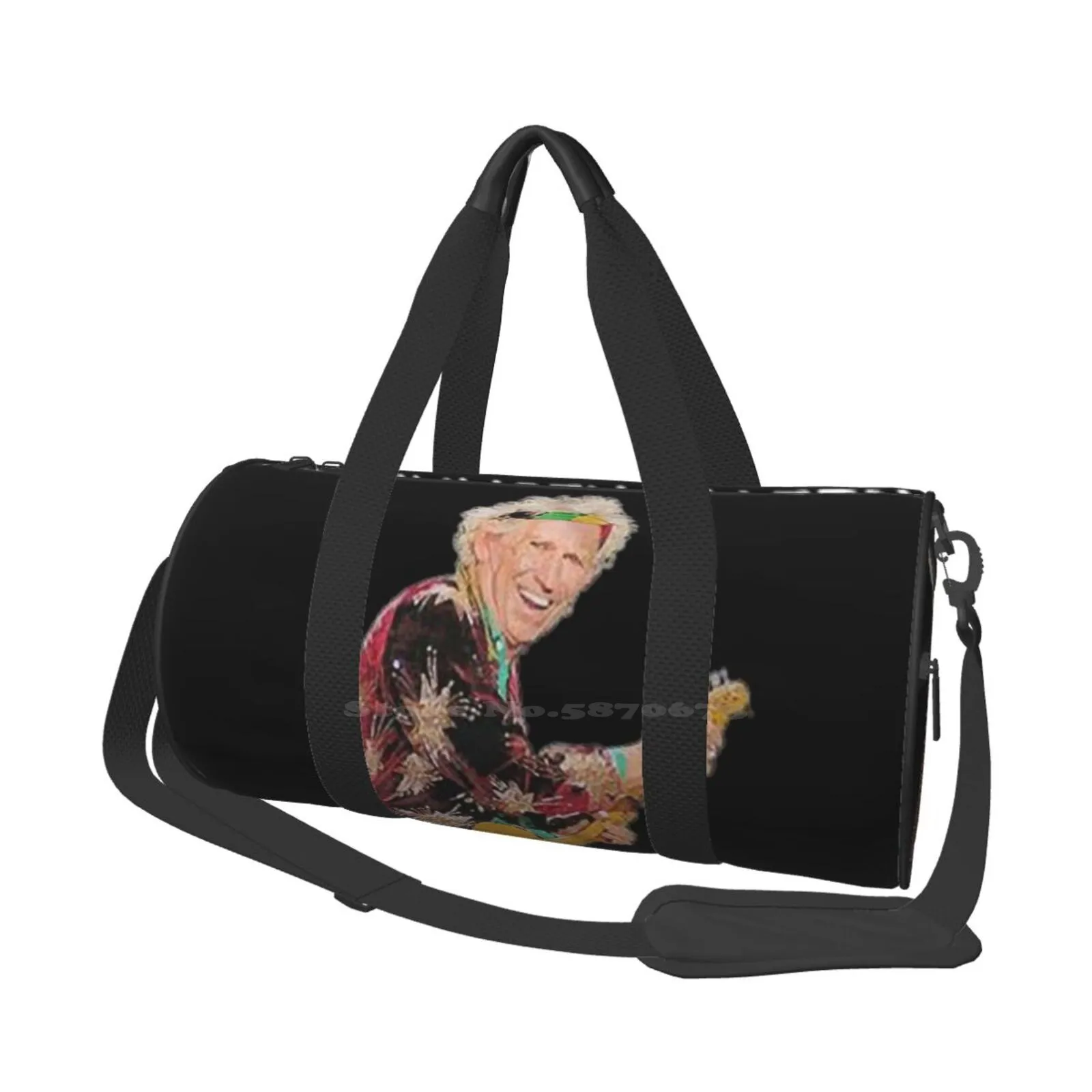 

Хит продаж, новинка, сумка на плечо Keith Richards, Повседневная сумка для спорта, путешествий, школы Keith Richards Mick Jagger Music 60S 70S