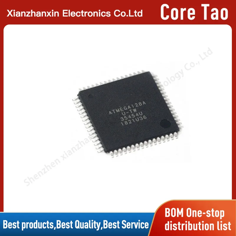 

1PCS/LOT ATMEGA128A-AU ATMEGA128 TQFP-64 8-bit microcontroller chips