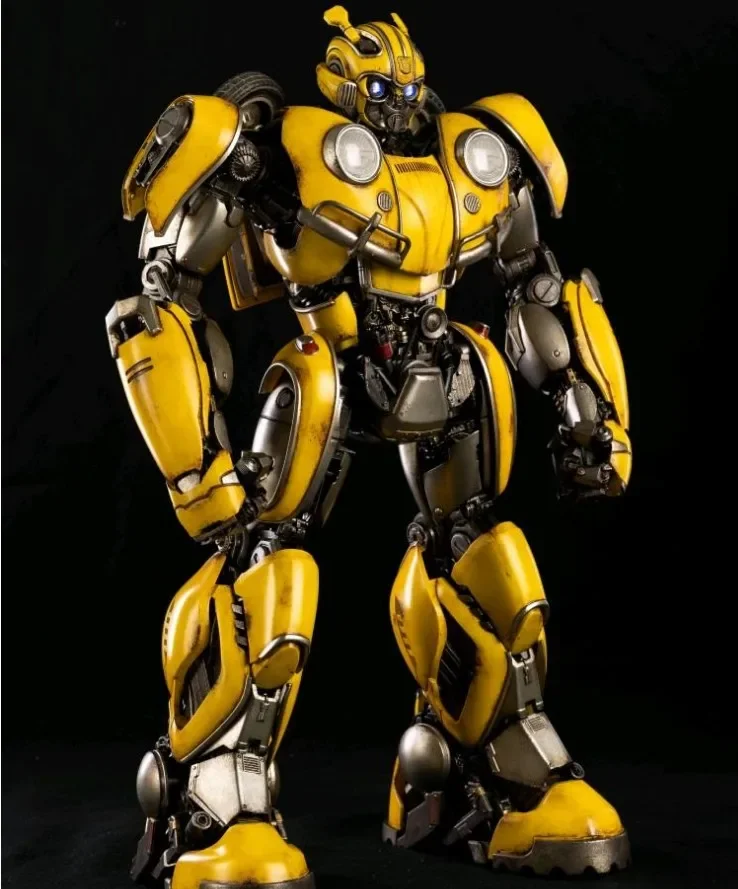 

5U Model Deformation 3A BEE Ko Version Toy Diamond Band Two Color Light Emitting Hand Gun Alloy Finished Boy Collection Toys