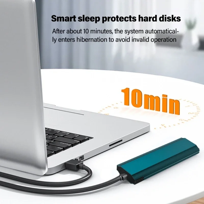 SSD 인클로저는 NGFF/NVME 프로토콜을 지원합니다. 9210 9210B 2230 2242 2260 2280 하드 케이스에 효율적입니다.