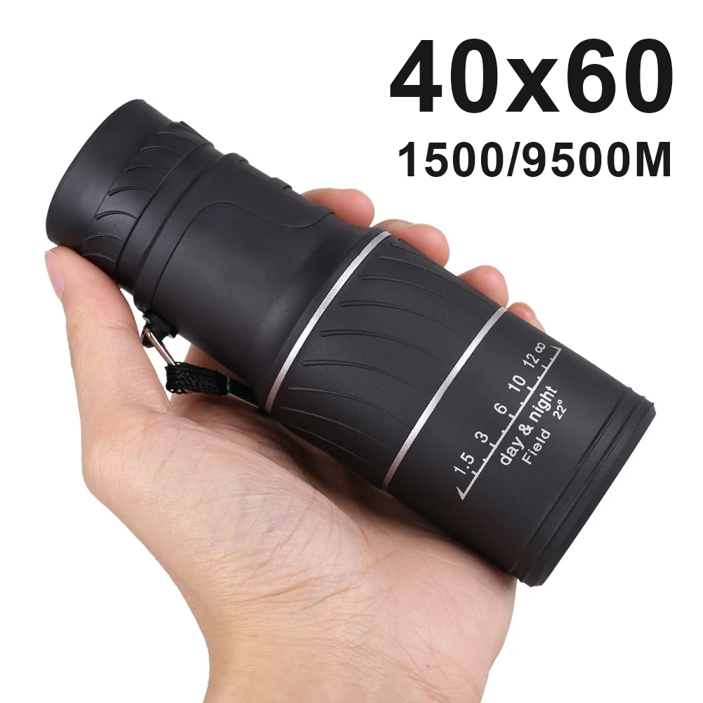 Optics Bak4 Telescópio Visão Noturna Monocular Portátil de Alta Potência Telescópio para Caça ao ar Livre Observação Aves Golfe 40x60 hd Telescópio e binóculos 2 monocular portátil de alta potência telescópio para