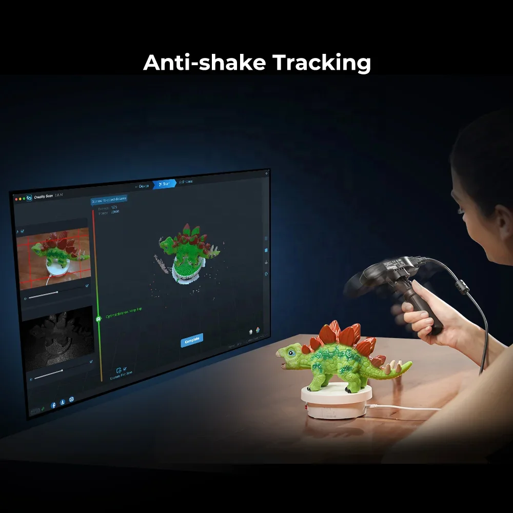 Creality 고정밀 배송 준비 완료, 0.1mm CR-Scan Ferret Pro 산업용 신체 치과 쥬얼리, 휴대용 3D 스캐너
