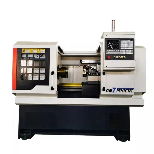 High Precision Mini Metal Flat Bed Cnc Lathe Hine CK6140 550/750/1000 metal lathe machine