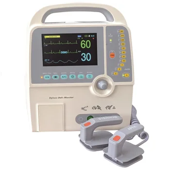 Hot Selling hospital emergency Portable Biphasic Cardiac AED Defibrillator paddles
