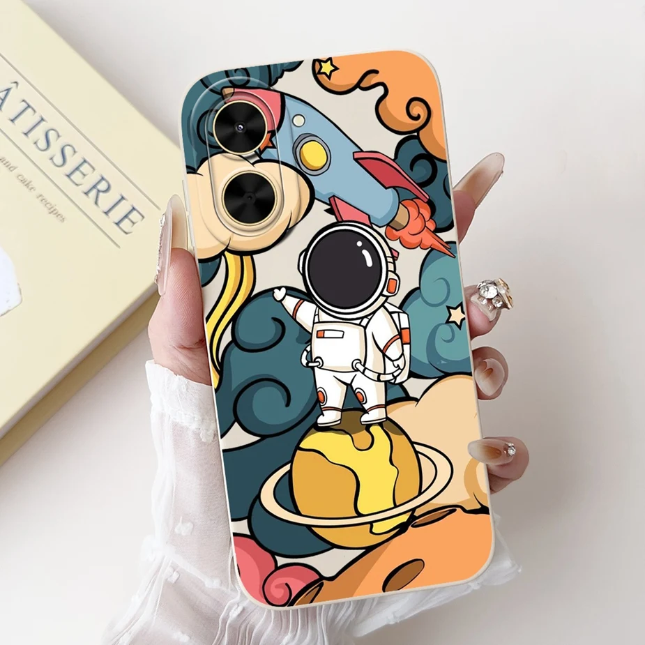 Cute Fashion Cartoon Matte Soft TPU Phone Case - Universal for Xiaomi Redmi and Poco Series