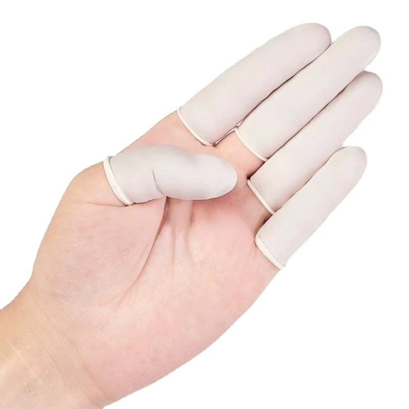 100pcs/bag Disposable Protective Fingertips Disposable Finger Cover