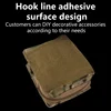 Universal GP Sub Package (M) MOLLE Mounting Package With Hook And Loop Velvet Design Multifunctional Large Storage 6