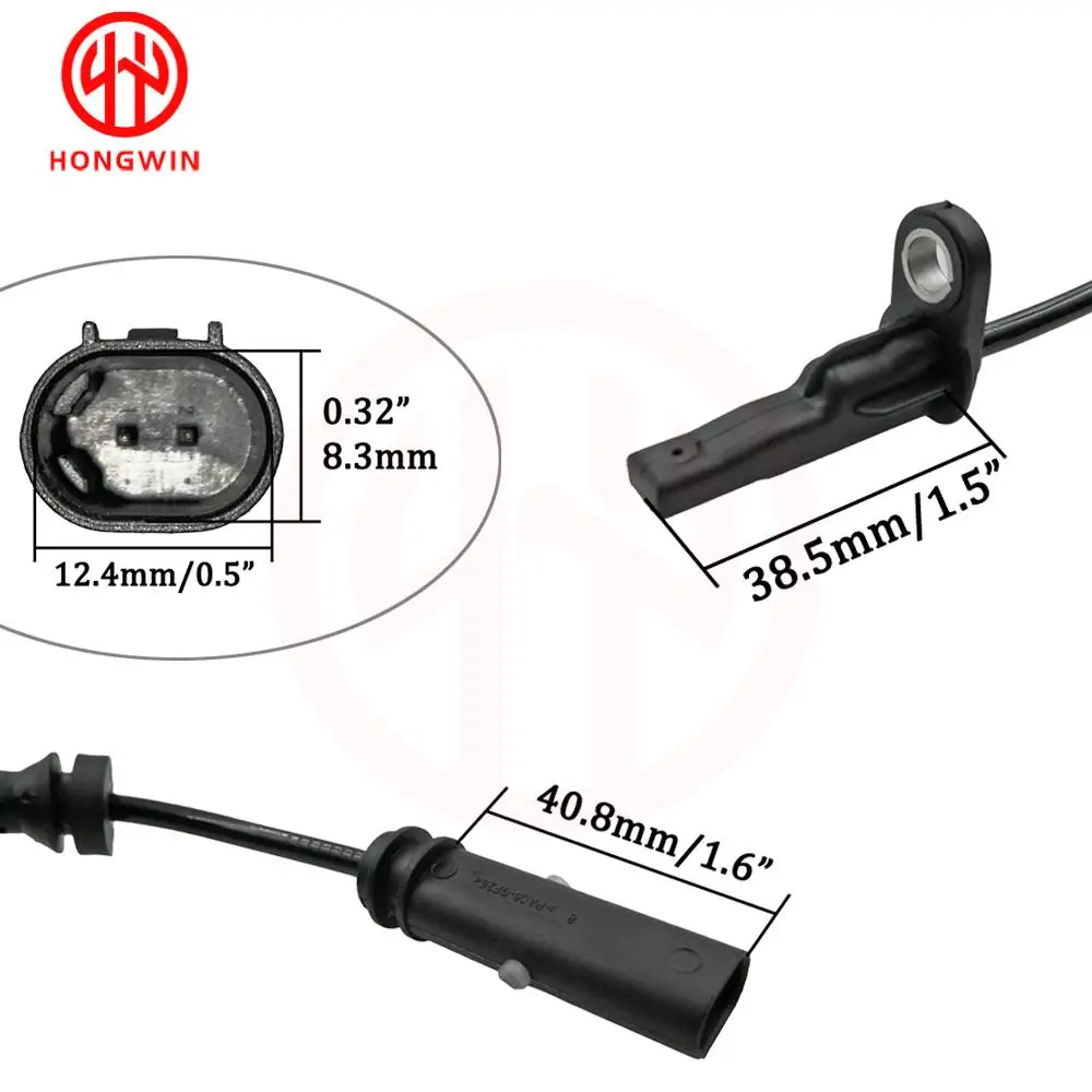 HONGWIN Front Rear Left Right Wheel Speed ABS Sensor for BMW 1 2 3 4 Series F20 F22 F34 F36