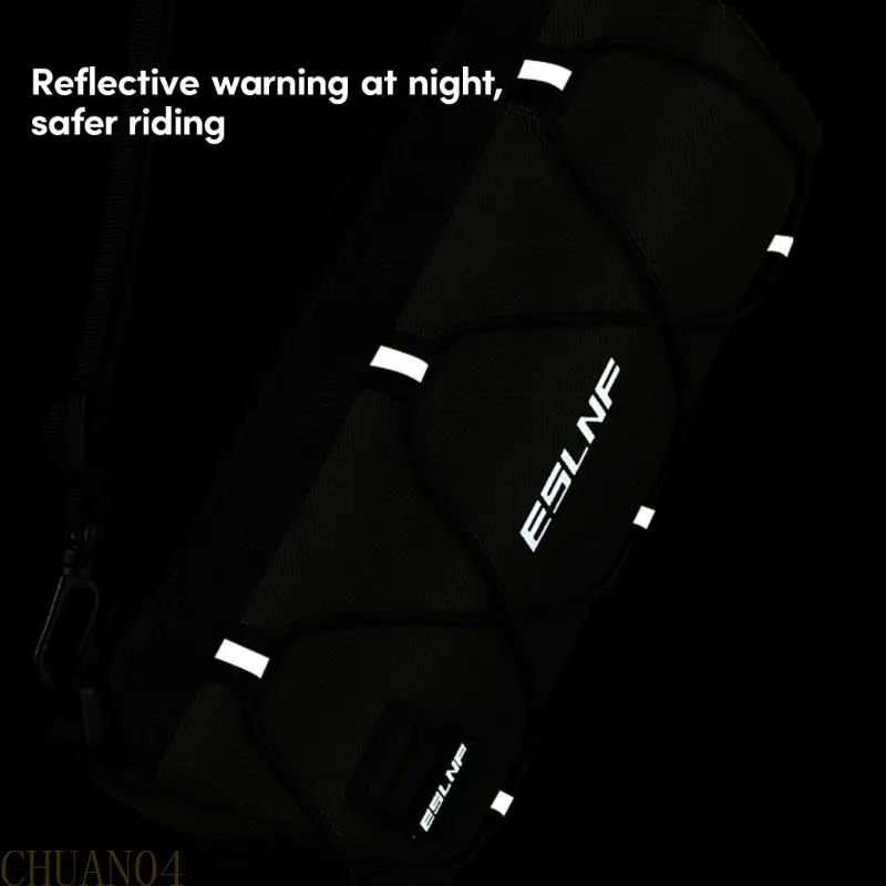 A1A2 Borsa da manubrio per bicicletta Borsa portaoggetti per borsa anteriore per bicicletta con tracolla per bici - immagine 5