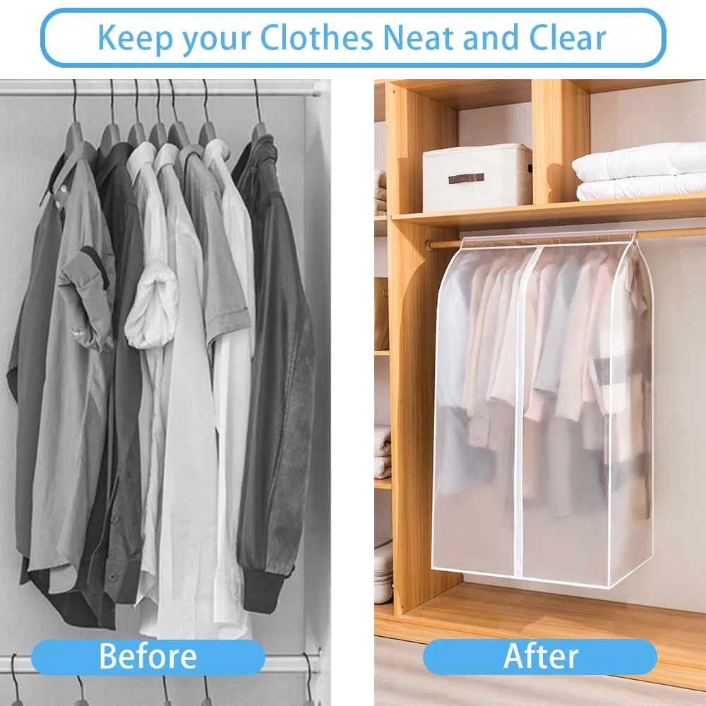 Clothes Storage Bag 1PC Clear Hanging for Closet Organizer