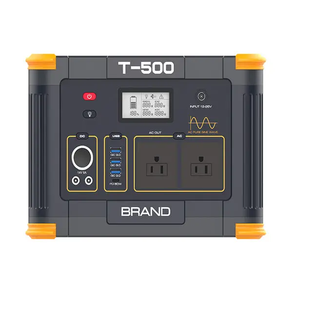 

500W outdoor energy storage household emergency power outage 220v110v large capacity mobile power supply