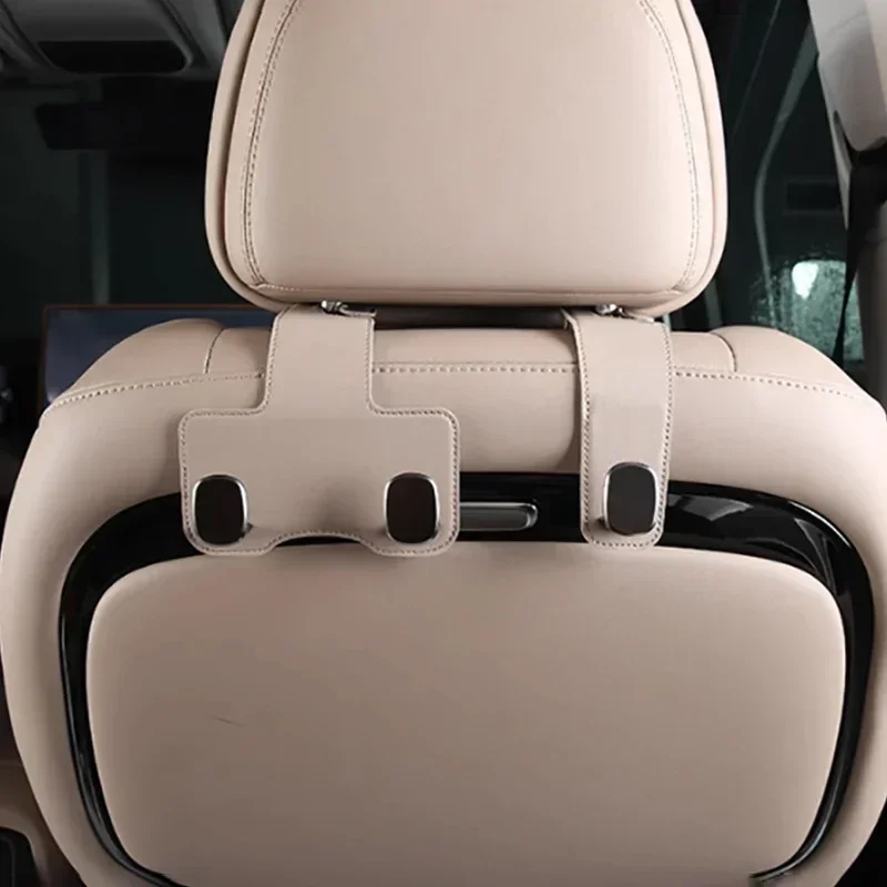 Car Mounted Rear Seat Hooks Suitable for Xpeng X9 G6 G9 MONA03 Interior Seat Modification Car Interior Accessories