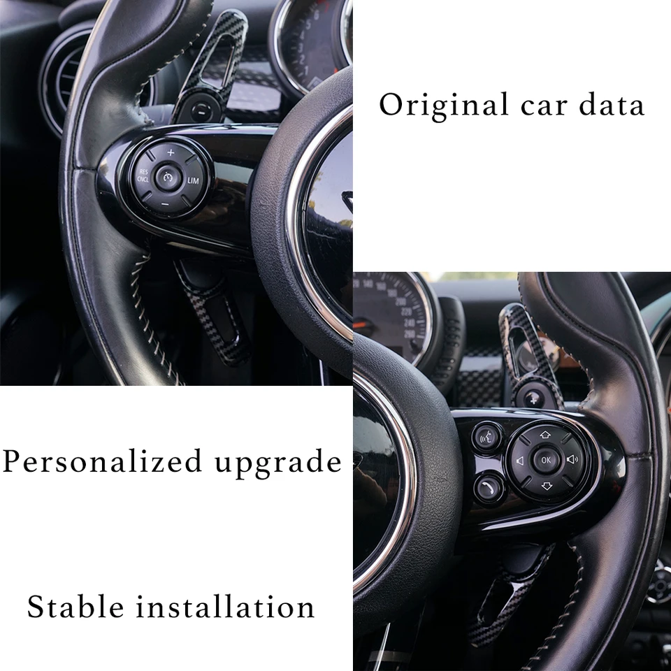 Schaltwippen Verlängerung Für Mini F54 F55 F56 F57 F60 - 2 Stück Aluminium